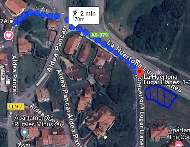 Сasa de vacaciones Apartamentosarturo Casarural Pancarale-llanes Llanes