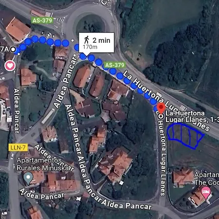 Hébergement de vacances Apartamentosarturo Casarural Pancarale-llanes Llanes